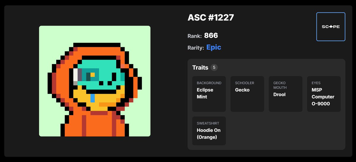 DeVinshh's tweet image. Finallyyyyyyyyyyyy Got Into @asclubnft 😍🥳

Planning For So Longggg Finally Magic Happend Today 🥰Im So Happy Guyss 🥳 

Rankk - 866
Rarity - Epicc

@EclipseFND @Alucard_eth @goatnataaaaa @Azuafunaya_Jnr  #ACS