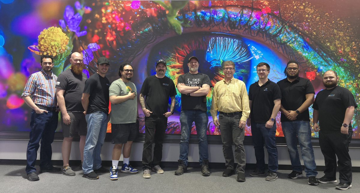 digiLED_'s tweet image. We’ve had some of the team at our Las Vegas Pixel Depot this week for hands on training!

Did you know our outstanding, fully equipped LED showroom is open for you too? Get in touch to book your visit.

#LasVegasPixelDepot #digiLED #LEDtechnology #Training #LasVegas #TeamdigiLED