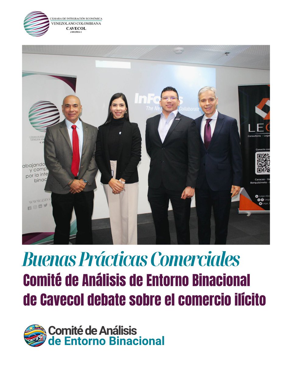 ¡Buenos días y feliz viernes a todos!
Esta semana ha sido sumamente productiva 🙌🏻 y en esta oportunidad les compartimos la reseña +fotos de nuestro reciente #ComitédeAnálisisdeEntornoBinacional: "Lucha contra el comercio ilícito: Avances y retos".
cavecol.org/comite-de-anal…