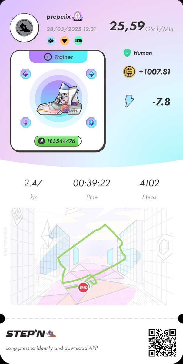 FPS STEPN tweet media