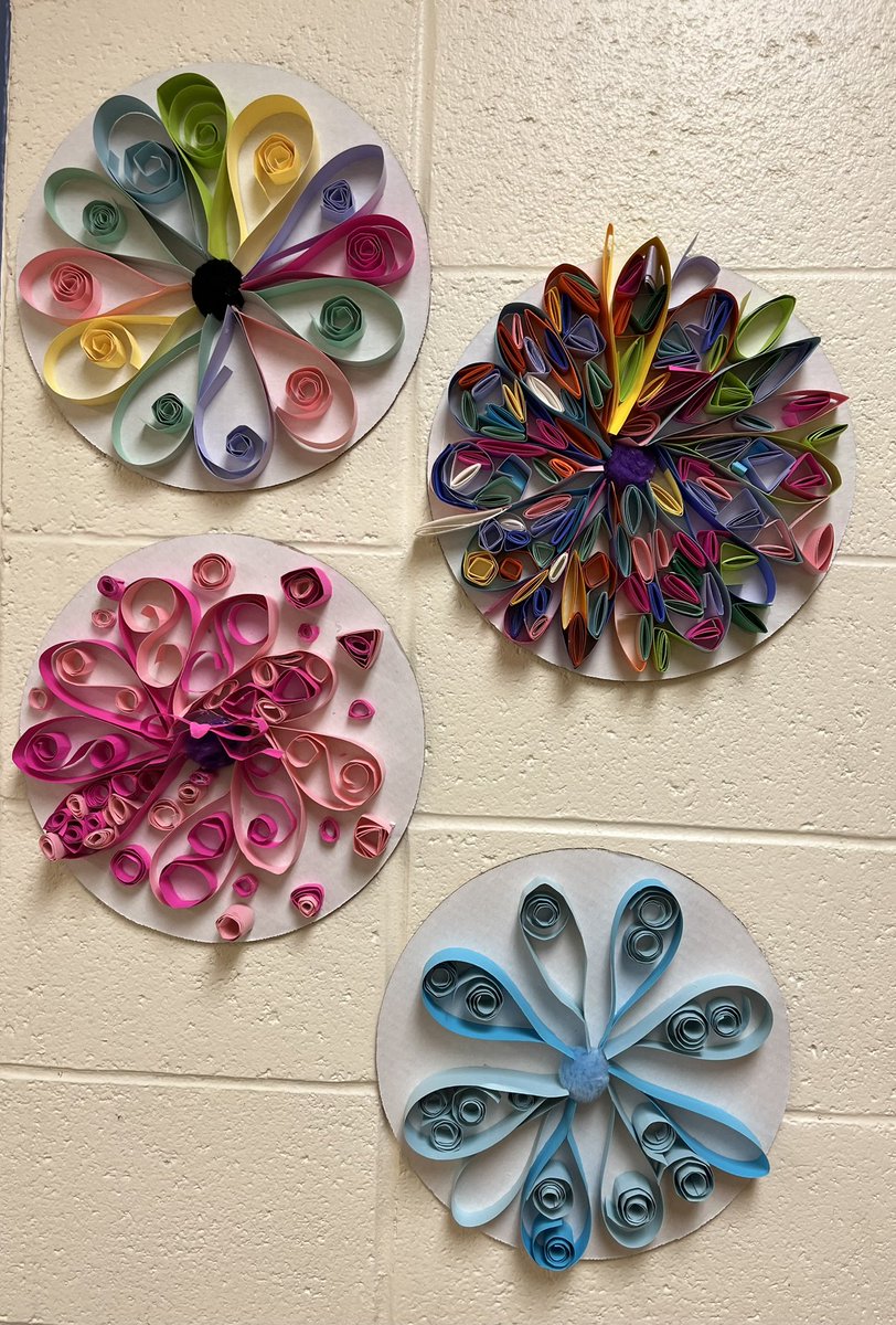 More creative quilling by Sanchez grade 5 students. Connecting art and math.#WeAreCrew. #SanchezUACrew. #BetterTogether. <a href="/urbanleaderEv/">Evelyn Overton</a> <a href="/msanchez_crew/">Maria Sanchez School</a> <a href="/Ms_Zanghi/">Jess Zanghi</a> <a href="/HPSArtsWellness/">HPSArts&Wellness</a>