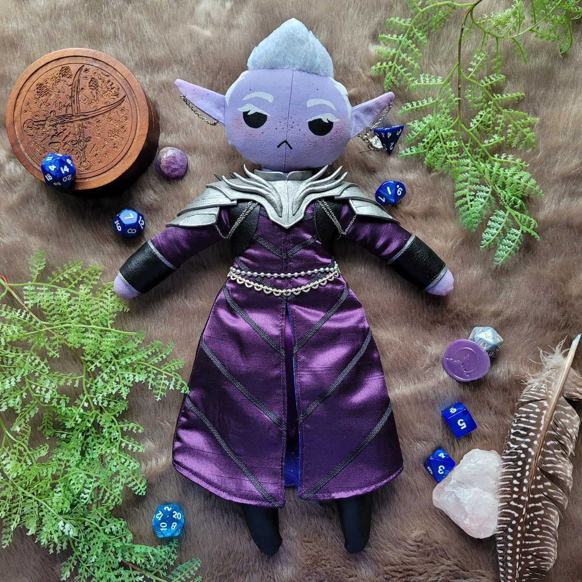 Pretty Boy Essek is on his way to Birmigham <a href="/megaconlive/">MegaCon LIVE</a> to look for his forever home ✨️💙

#dungeonsanddragons #dnd #plushie #essekthelyss #criticalroll #criticalroleart #criticalrolldoll #critter <a href="/matthewmercer/">Matthew Mercer</a>