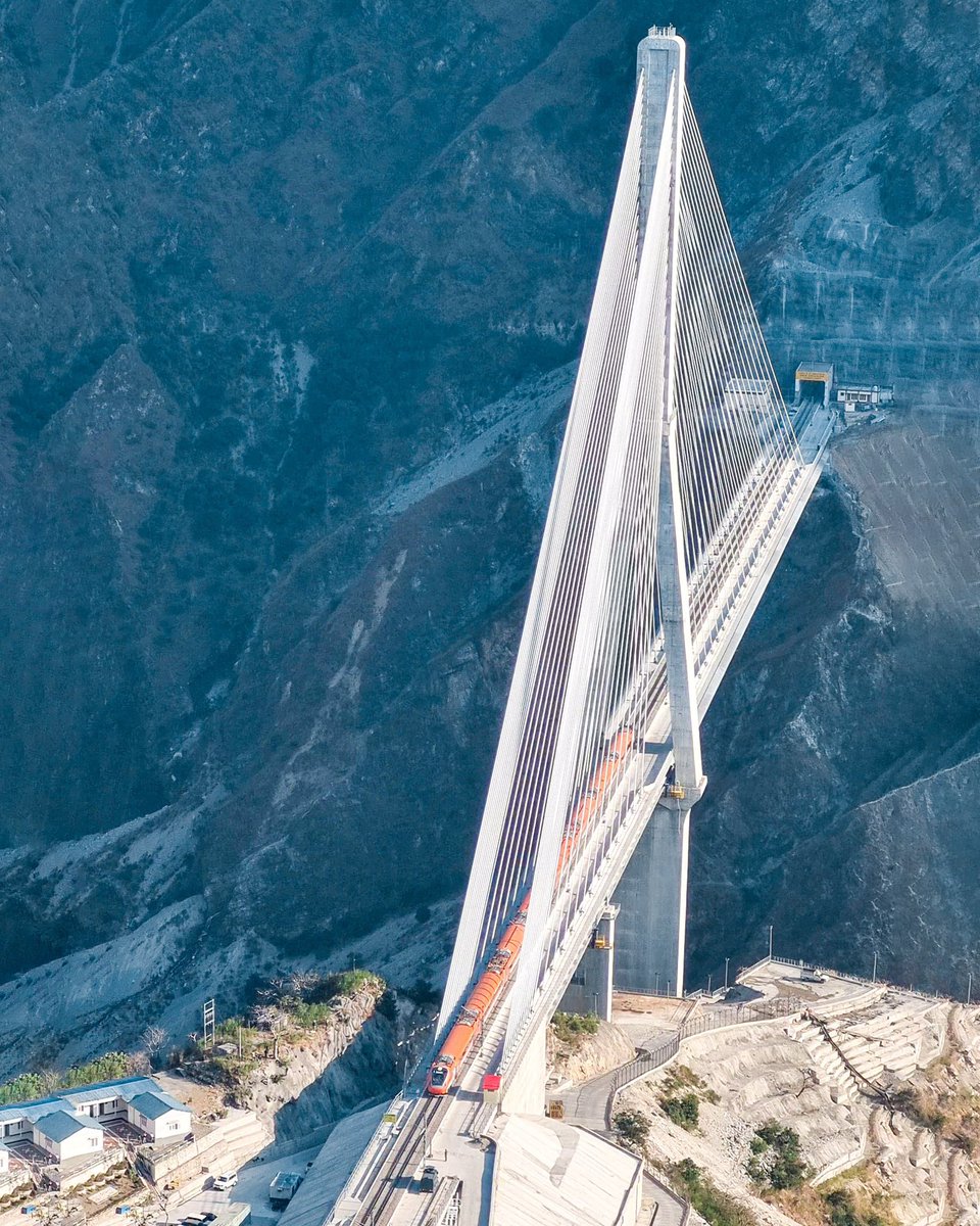 Infragati's tweet photo. So finally PM Modi will flag off the first Vande Bharat Express from Katra to Baramulla on April 19, fulfilling a 78 year dream of rail connectivity to Kashmir.

The ₹41,000 crore USBRL project ensures all-weather travel, boosting tourism, agriculture, and trade. The train, designed with anti-freezing features, enhances safety and efficiency.

📸 @trainwalebhaiya