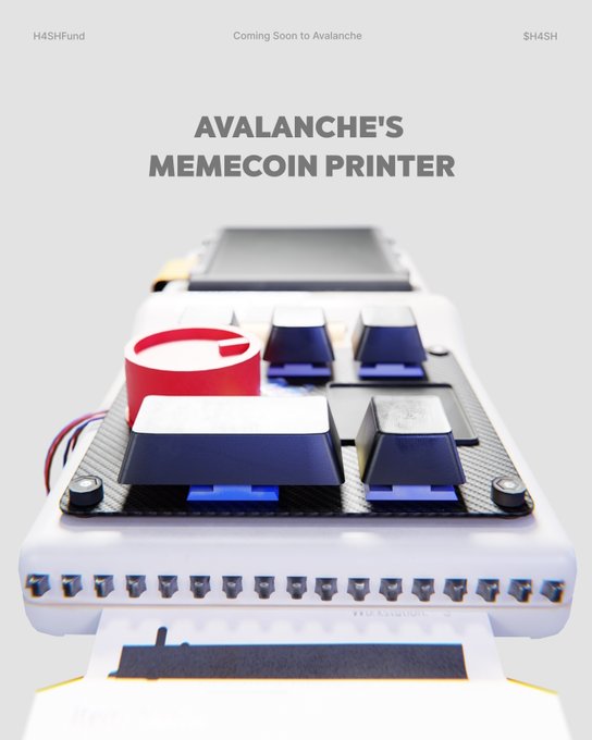 $H4SH Presale &amp; Tokenomics   $H4SH presale is live  
 -$H4SH is the native token of H4SHFund on Avalanche C-Chain (ERC-20) with a fixed supply of 1 billion tokens.  
 -50% of total supply is allocated for presale participants.   
 -Presale Model:  Fixed-price fair launch to