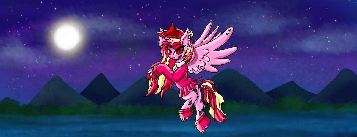 Moonberry26's tweet photo. Another beautiful pony sona done my me^^

It was truly a joy to draw this gorgeous sona Raspberries.
Commission done 10/10 

Thank you very much friend☺️ 
#commissionsopen #Mlp #rendar #color #sketch #OC #YCH https://t.co/yQYQ1wxnup