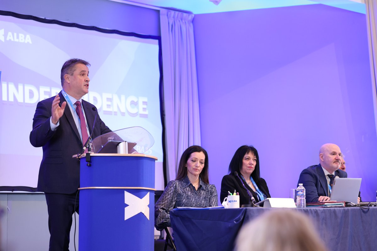 AlbaParty's tweet photo. 📝 ALBA Call on SNP to Back Independence Strategy

🗣️ @AngusBMacNeil: "Independence should not be a lifetime goal, it should be a two to five year goal. It is achievable in that time frame."

👉 https://t.co/SyaoXef4vX

#ALBAforIndependence | #ALBA25 https://t.co/PY1mSjQCQ6