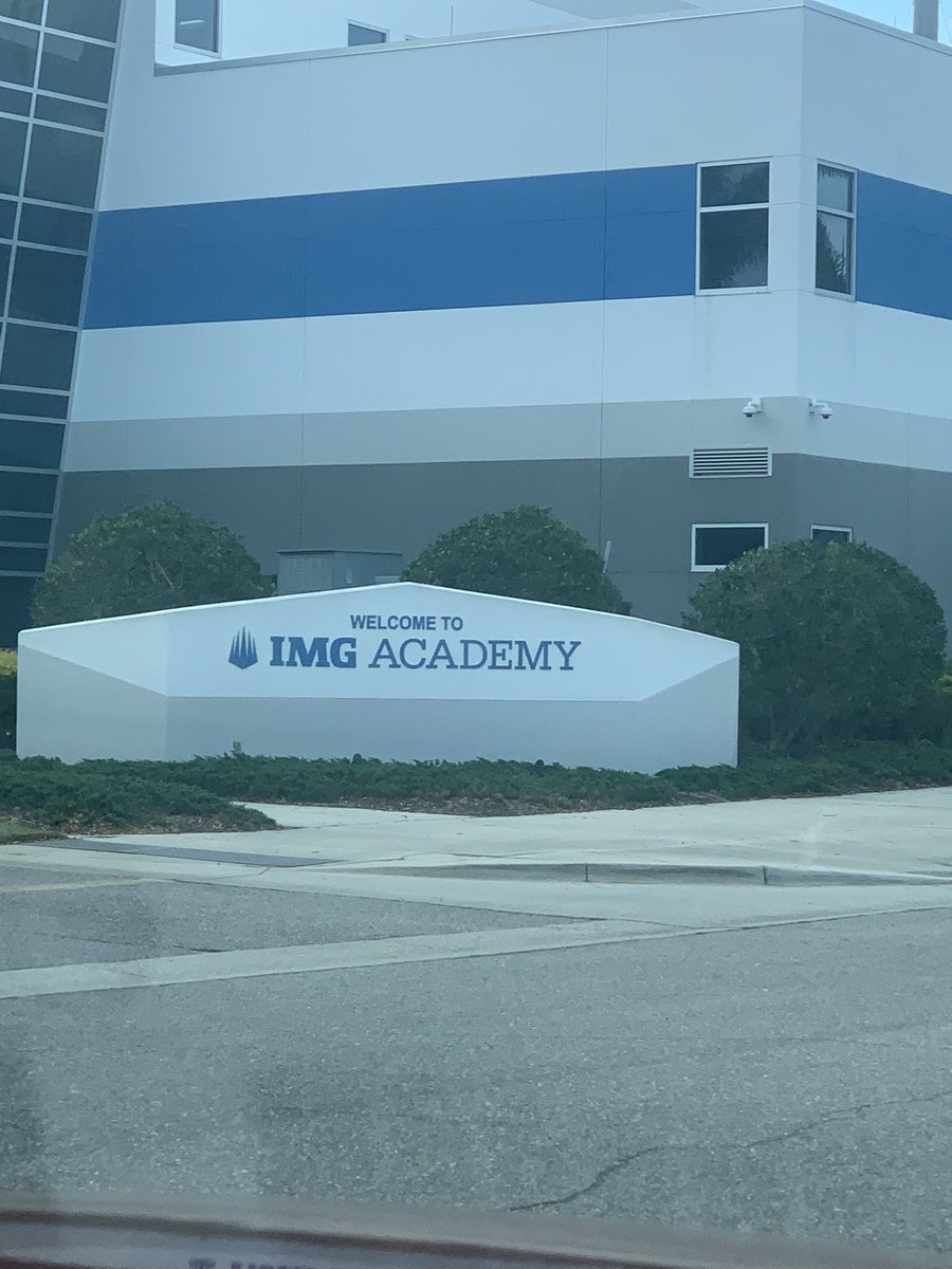 Last day at IMG Academy.