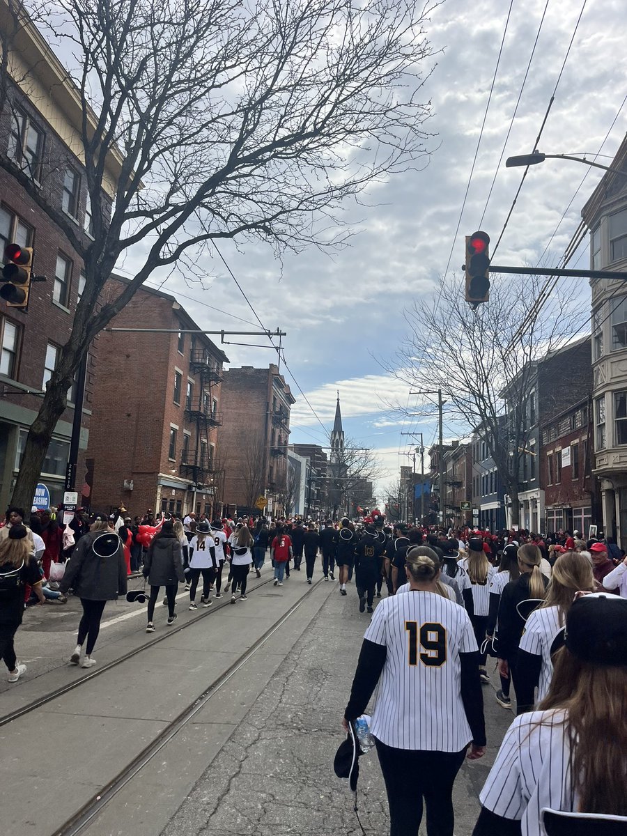 Morgan Gerak (@morgannewport18) on Twitter photo Thank you <a href="/Reds/">Cincinnati Reds</a> for letting us be a part of 106th Opening Day Parade!
#NorseUp Thank you <a href="/Reds/">Cincinnati Reds</a> for letting us be a part of 106th Opening Day Parade!
#NorseUp