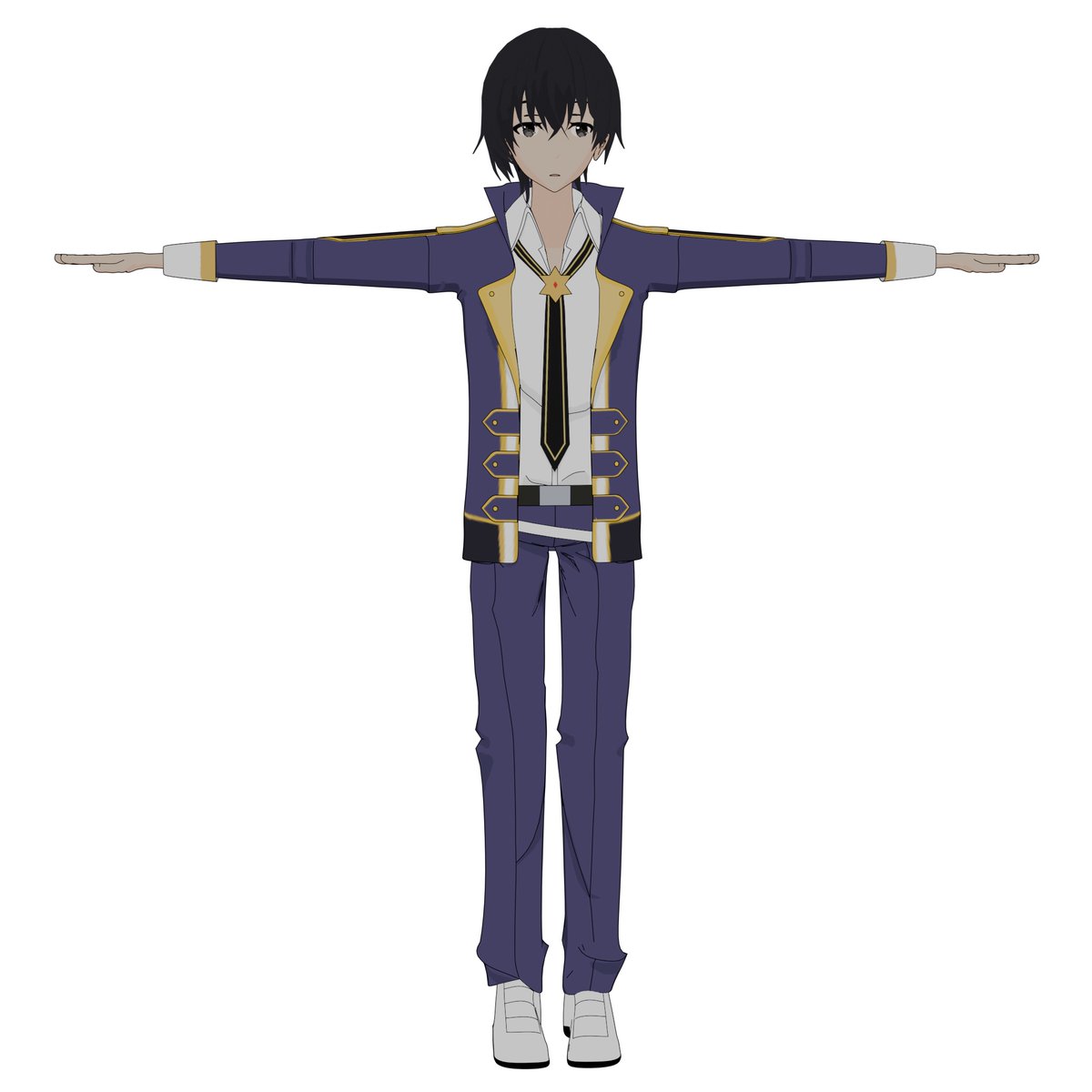 m_hariu's tweet photo. #陰の実力者になりたくて 
#b3d 
シド・カゲノー３Dモデル　制作途中 https://t.co/HxUqzIBDJ5