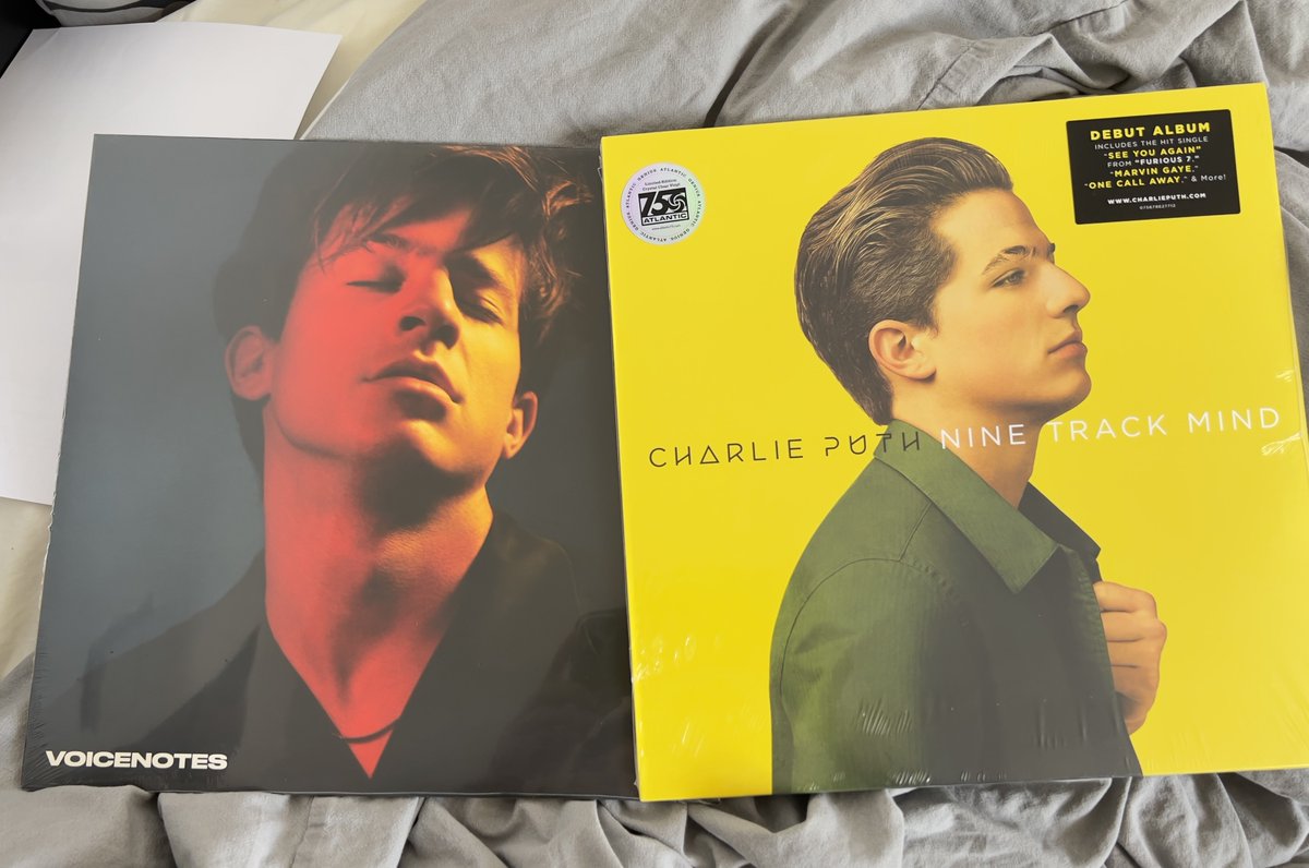 venomxd2003's tweet photo. #CharliePuth #Voicenotes #NineTrackMind #vinylrecords They arrived let’s go ❤️❤️❤️❤️ https://t.co/bQSLMmvThf