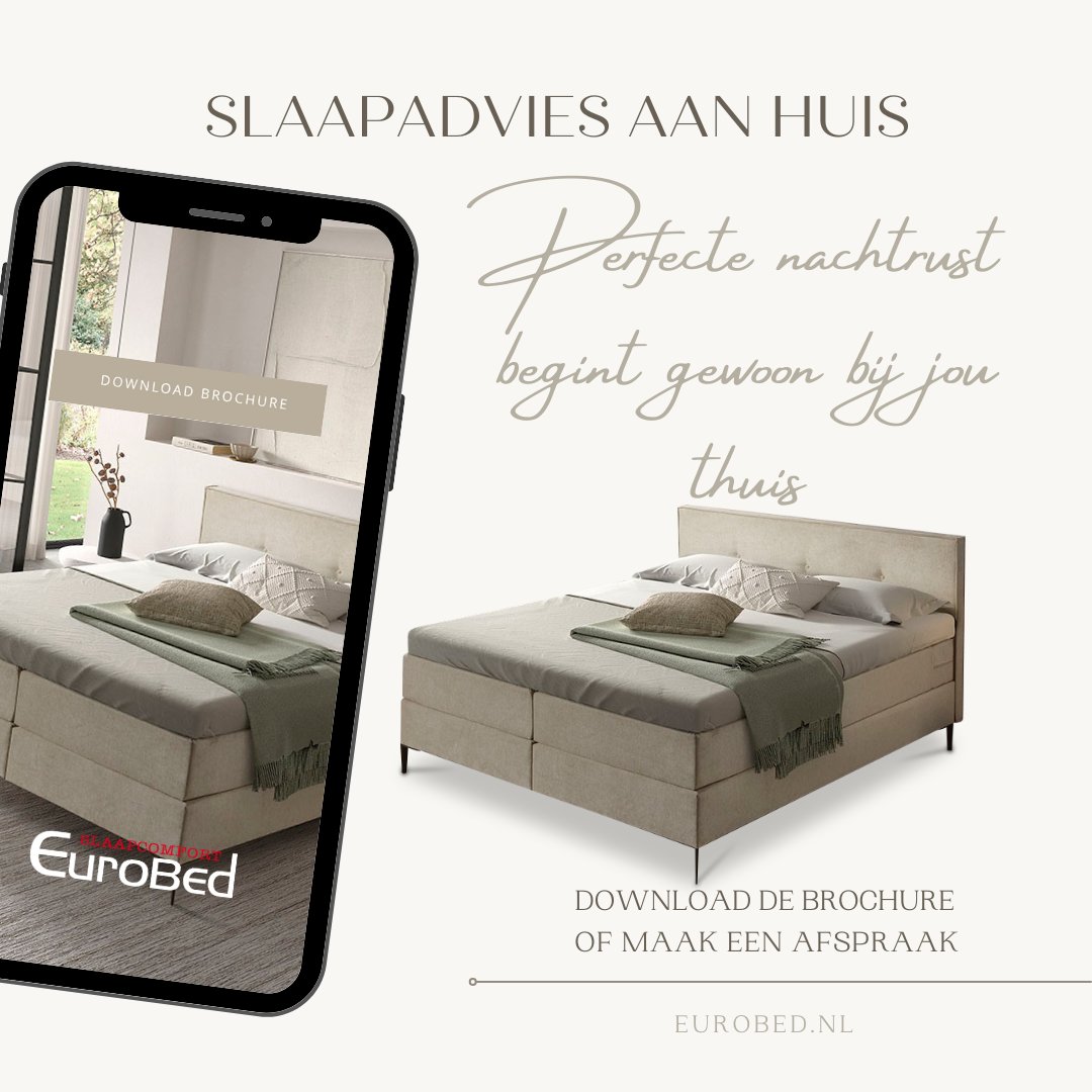 EurobedOutlet's tweet photo. Jouw persoonlijke slaapassistent aan huis! 🏡✨

Bij Eurobed krijg je slaapadvies op maat, gewoon bij jou thuis. Ontdek welk bed en matras perfect bij jou passen voor een heerlijke nachtrust. 😴 https://t.co/L2xL1yuJlX https://t.co/64arE04k1F