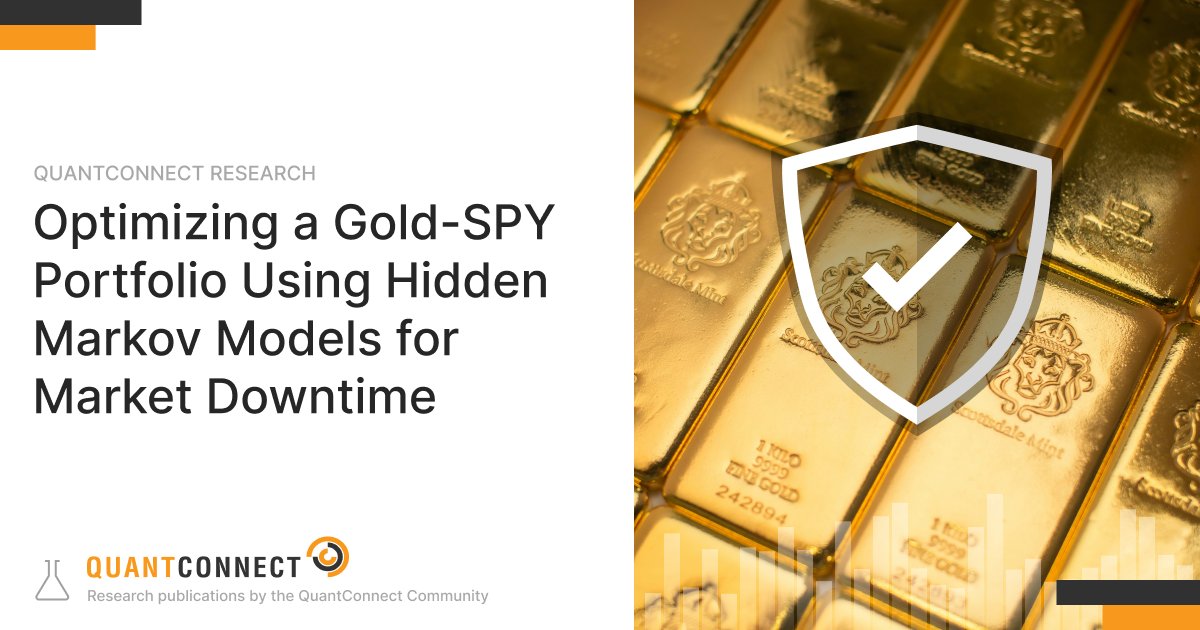 Seeking to harness the recent gold run-up, our latest research applies the internal probability of regime change - to portfolio construction on SPY and Gold ETFs.  qnt.co/4j5fwq6

#quantfinance #algo #quantcommunity