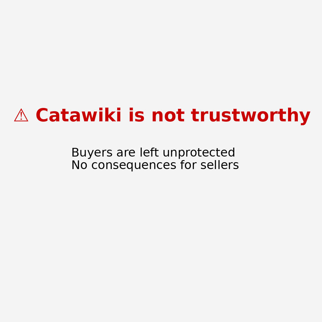 LeandroGao15's tweet photo. Have you also had issues with @Catawiki?
🛑 I made a purchase that was cancelled due to seller inaction.

I followed all the steps, but ended up with:
❌ No item
❌ No compensation
❌ No accountability for the seller

Unacceptable. 🧵👇
#Catawiki https://t.co/q29o9zK069