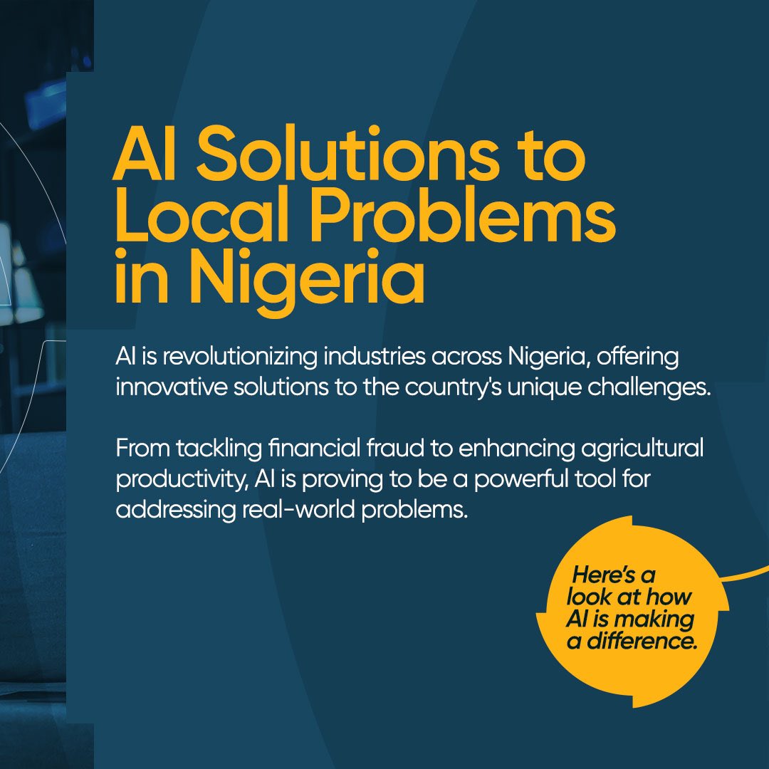 awarritech's tweet image. Ever wondered how AI can solve our unique Nigerian challenges?
From easing out tiring Lagos traffic, to boosting localized customer service support.
Swipe to see how our local challenges can be solved by AI-driven solutions?
#AwarriAI #AIForAfrica #LocalSolutions #AIforgood
