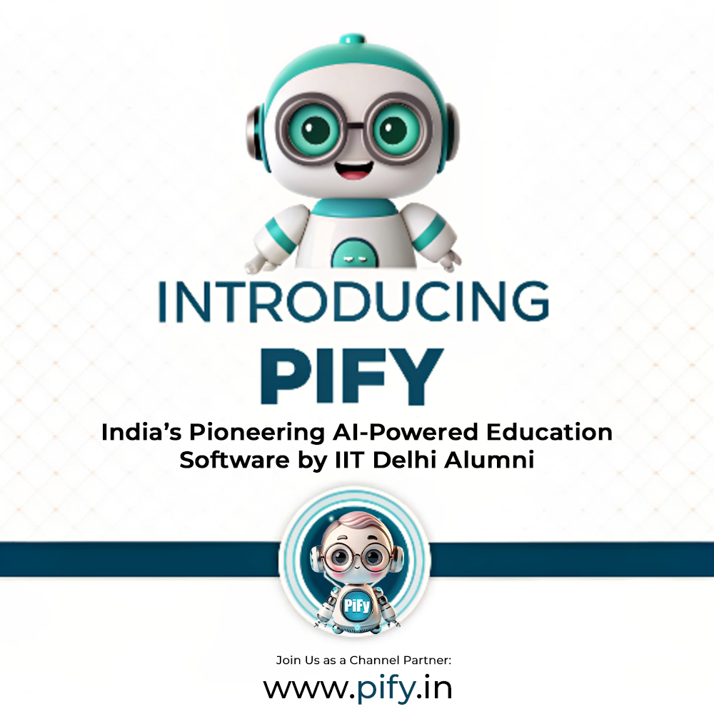 PiFyAi's tweet image. 🎯Boost your institute's success with PIFY-India’s #1 AI-powered Education Software by IIT Delhi Alumni!
✅ Smarter learning
✅ More engagement
✅ Better results
Partner with us today!
 pify.in
#PIFY #EdTech #AIEducation #SmartLearning #EdTechIndia #AIinEducation