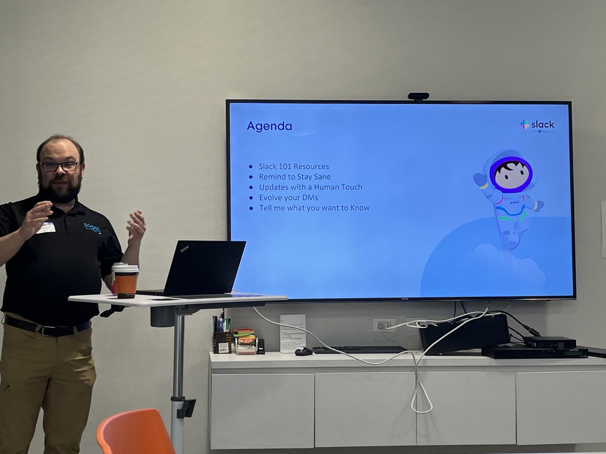 Rob_KRCM's tweet image. Huge thanks to everyone who joined us yesterday for “Slack Off the Menu” with Byron Czopek! 🙌

We explored powerful ways nonprofits can use Slack, shared ideas, and connected with an amazing group of Trailblazers.

Until next time! 💙
#Salesforce #NonprofitTrailblazer #SlackTips