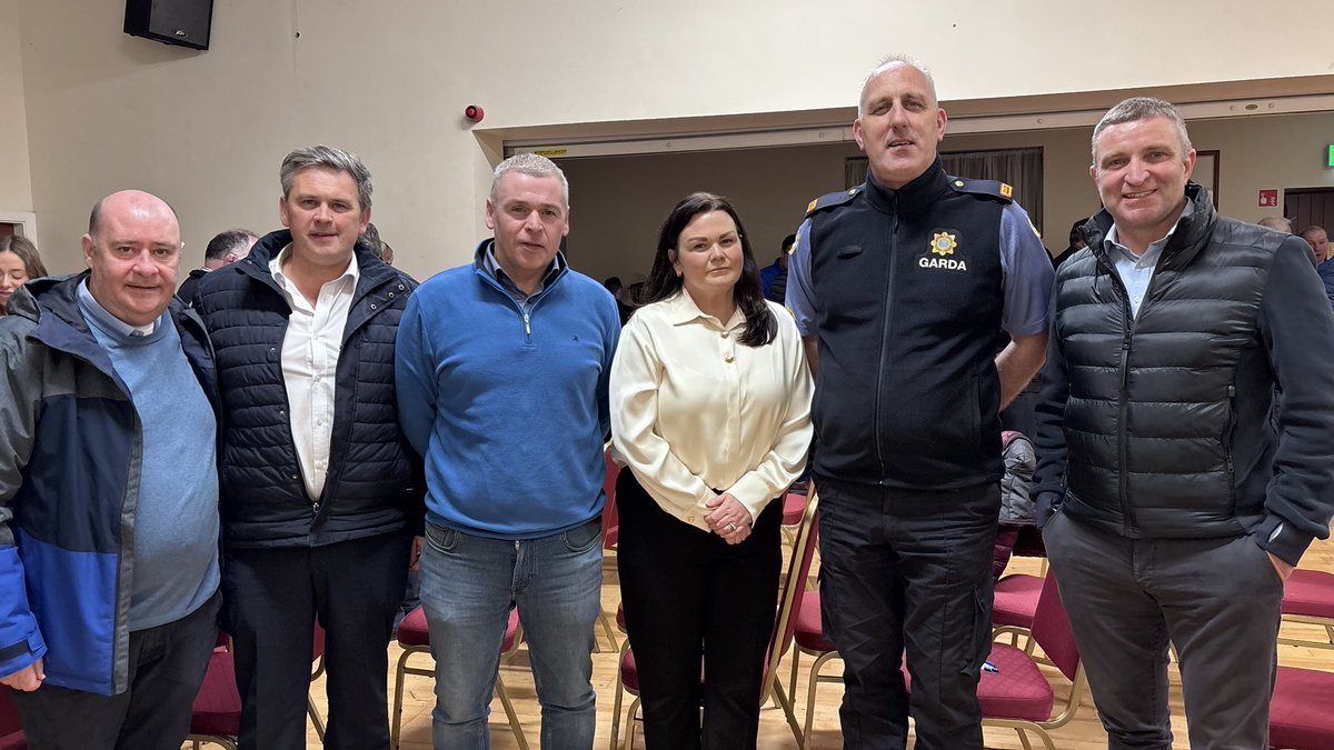 NiallCollinsTD's tweet photo. Last night I attended a Wildlife Crime open meeting in Fedamore hosted by An Garda Síochána and the National Parks Wildlife Service. 

If you have an instance of wildlife crime you can report it via your local Gardai who are happy to call out and prosecute where possible. https://t.co/EqyvQVwExU
