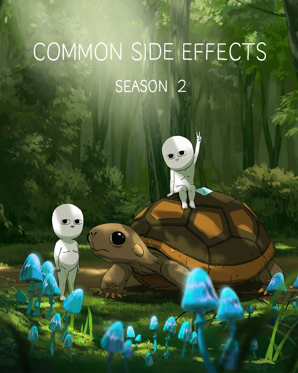 Your prescription has been refilled. Common Side Effects Season 2 is underway

#commonsideeffects #adultswim