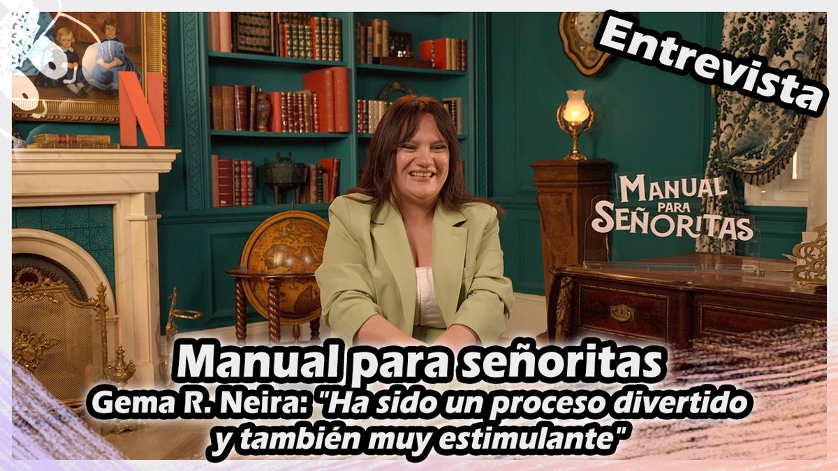 #ManualParaSenoritas  

Gema R. Neira: "Ha sido un proceso divertido y también muy estimulante"

youtu.be/fTBx-zG6bxI?si…