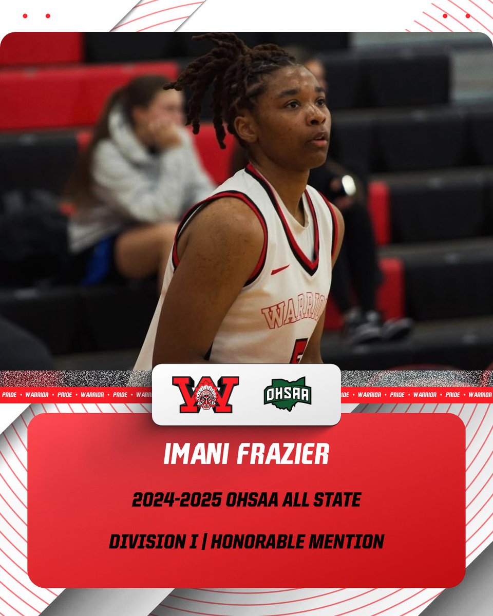Wayne Athletics (@wayneathletics) on Twitter photo 🏀 | ALL-STATE
Congratulations to seniors Boots Perkins (<a href="/WayneMensBBall/">Wayne Men’s Basketball</a>) and Imani Frazier (<a href="/WayneGirlsBBall/">Wayne Lady Warriors🏀</a>) on garnering All-State Honorable Mention honors for the 2024-2025 season!
#WarriorPride 🏀 | ALL-STATE
Congratulations to seniors Boots Perkins (<a href="/WayneMensBBall/">Wayne Men’s Basketball</a>) and Imani Frazier (<a href="/WayneGirlsBBall/">Wayne Lady Warriors🏀</a>) on garnering All-State Honorable Mention honors for the 2024-2025 season!
#WarriorPride