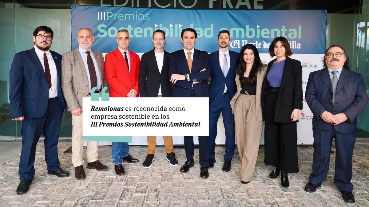 Remolonas ha sido reconocida como empresa sostenible por <a href="/nortecastiIIa/">elnortedecastilla.es</a> junto a <a href="/jcyl/">Junta de Castilla y León</a>.
En menos de 9 meses, +2.000 hogares cada mes, toneladas salvadas y un modelo que demuestra que se puede ser sostenible, rentable y humano.
#SomosRemolonas