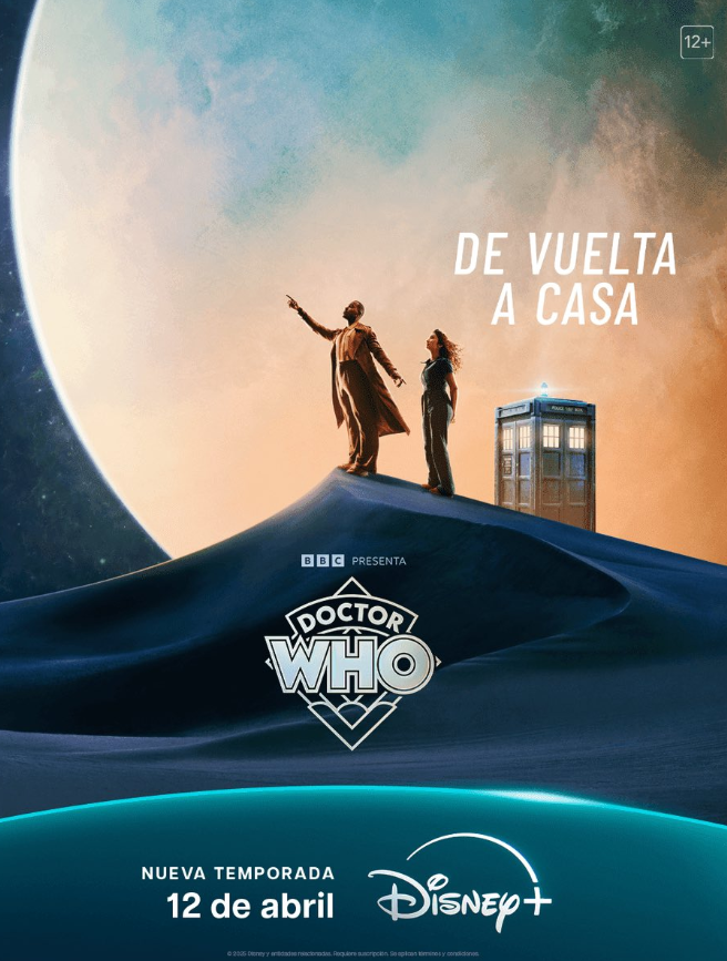 ¡Doctor Who S2 llega a <a href="/DisneyPlusES/">Disney+ España</a> el 12 de abril!

#Noticias #TV #DisneyPlus #DoctorWho