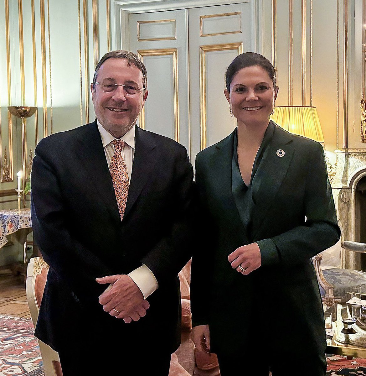 Inspiring conversation as <a href="/ASteiner/">Achim Steiner</a> meets with HRH Crown Princess Victoria, UNDP Goodwill Ambassador, to discuss sustainable development priorities and the importance of multilateral cooperation in today’s interconnected challenges. 🌍