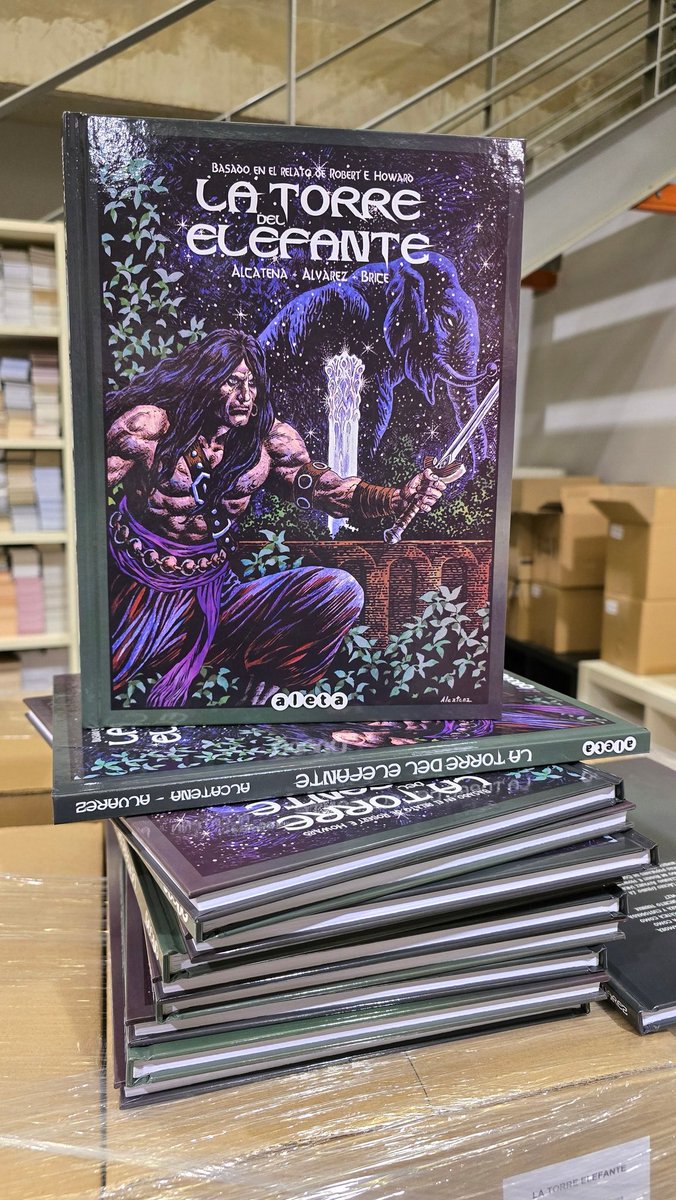 Qué alegría la gran acogida que está teniendo LA TORRE DEL ELEFANTE de Quique Alcatena y <a href="/claudioalvarez/">Claudio Alvarez</a>... ¡y solo lleva 1 día a la venta! No dudéis en exharle un vistazo en vuestra librería favorita.