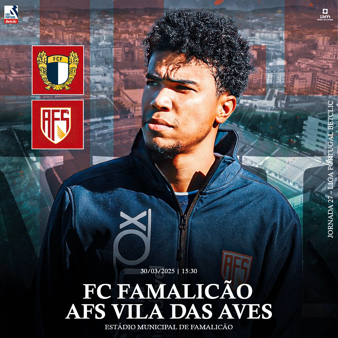 Uma visita muito especial 🔜 Força <a href="/afs_viladasaves/">AFS Vila das Aves</a>! 💪🏽🦅 #FCFAFS #JuntosPelaVila #GA1️⃣2️⃣ #LigaPortugalBETCLIC