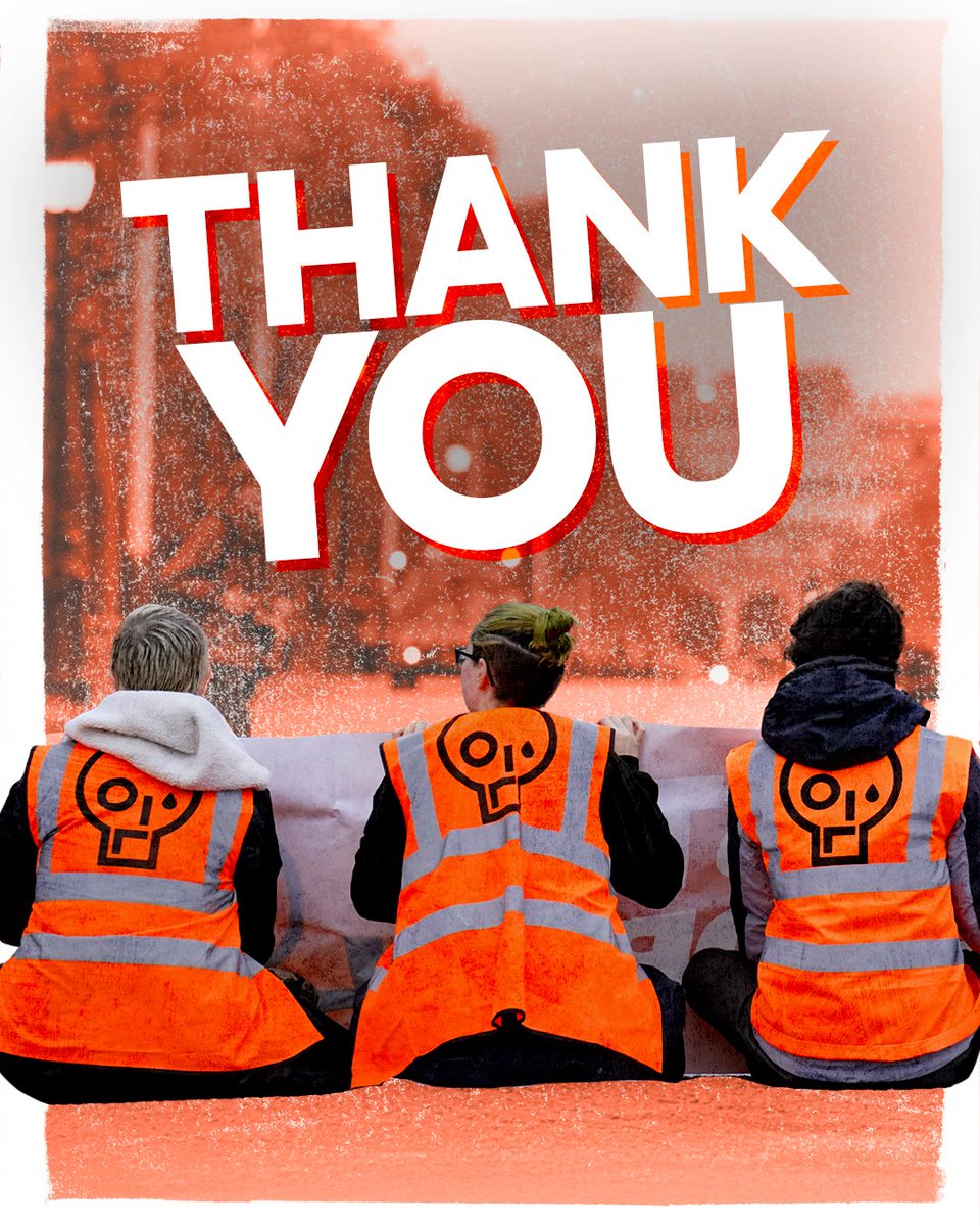 They're hanging up the hi-vis , but they've achieved their mission: no new oil and gas licenses is UK Govt policy .

So , top work <a href="/JustStop_Oil/">Just Stop Oil</a>– some may disagree with the method but they can't fault the motive .

The fight for a liveable planet continues .