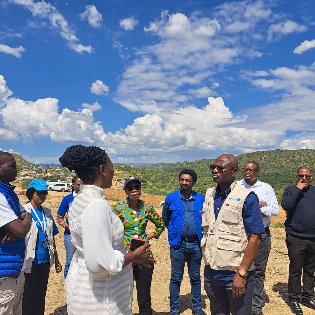 SamOcranKweku's tweet photo. Thank you, Ms. Hopolang Phororo, UN Resident Coordinator, for joining the flood assessment mission alongside the Office of the Prime Minister and the City of Windhoek. Grateful for the Government’s swift response to support affected communities! #FloodRelief #UNICEFNamibia https://t.co/QG9GYcrqWQ