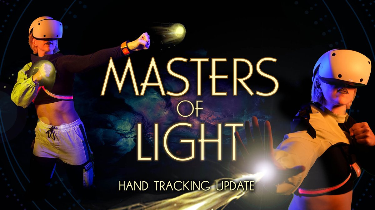 The wait is over! Masters of Light is now one of the first games to bring full hand tracking to PS VR2! No controllers—just pure magic at your fingertips. ✨👐

Unleash beams of light, summon shields, and fight the darkness like never before.

Download the update now and