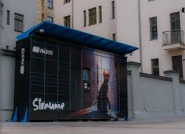 "Latvijas pasts" Rīgā atklājis animācijas filmai "Straume" veltītu pakomātu, uz kura atspoguļots fragments no animācijas filmas, kurā uz laivas priekšgala atrodas filmas galvenais varonis - virzoties caur pārplūdušo pilsētu. Pakomāts atrodas Brīvības un Miera ielu krustojumā.