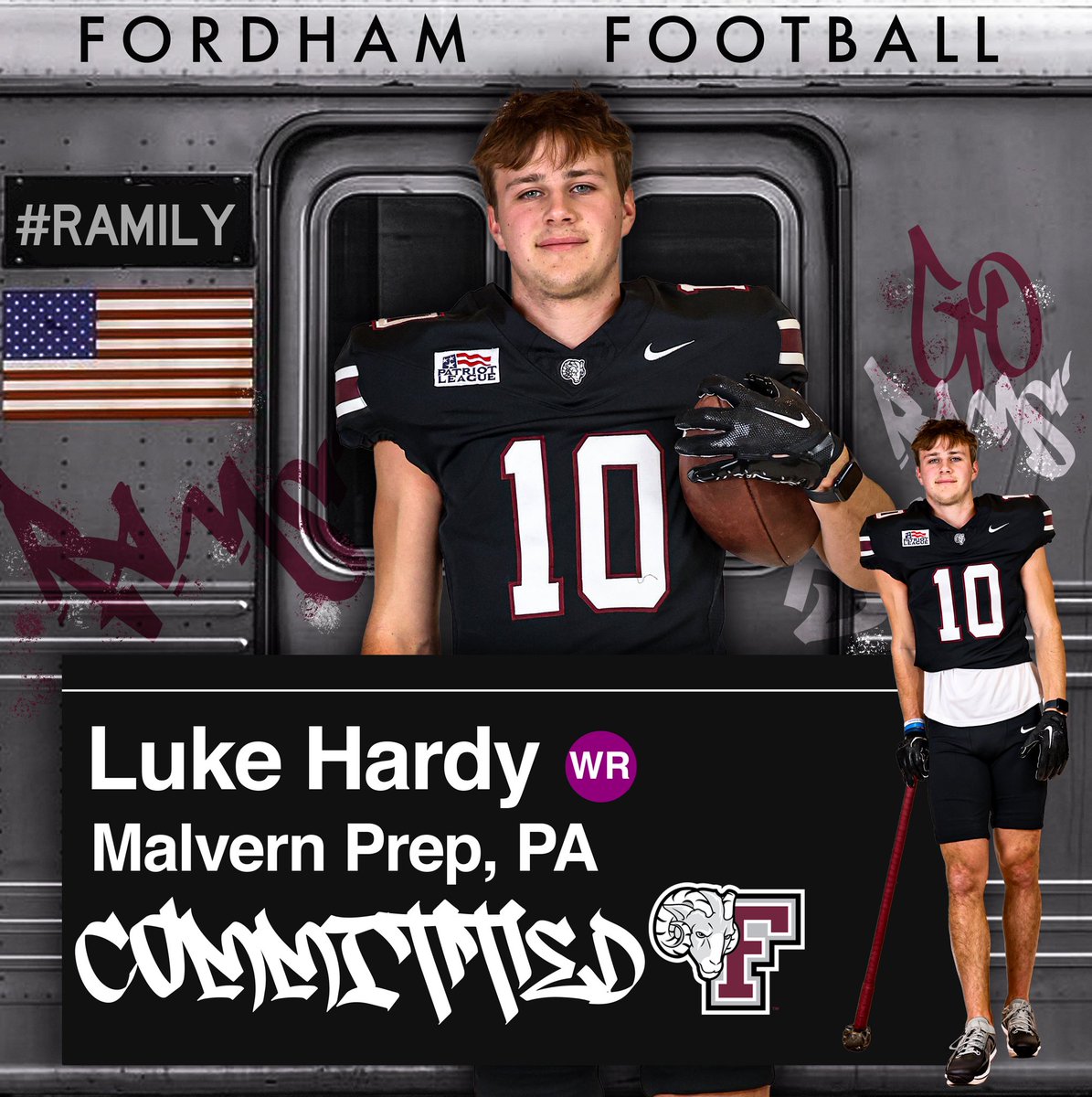 Officially official. Welcome Luke Hardy from Berwyn, PA to the #RAMILY 🤝
