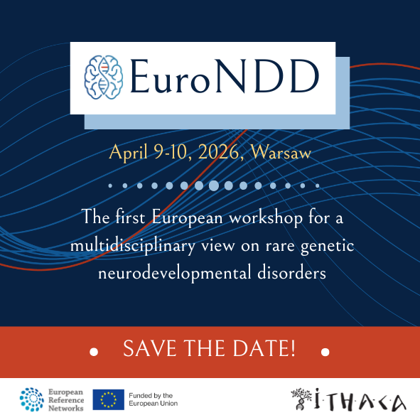 ERNIthaca's tweet image. 📢We're thrilled to announce the 3rd edition of our EuroNDD meeting!
We offer this unique workshop to serve as an important forum for researchers, clinicians, and patient advocates to connect, exchange ideas, and drive progress in the field of rare NDDs. Spread the word! #EuroNDD