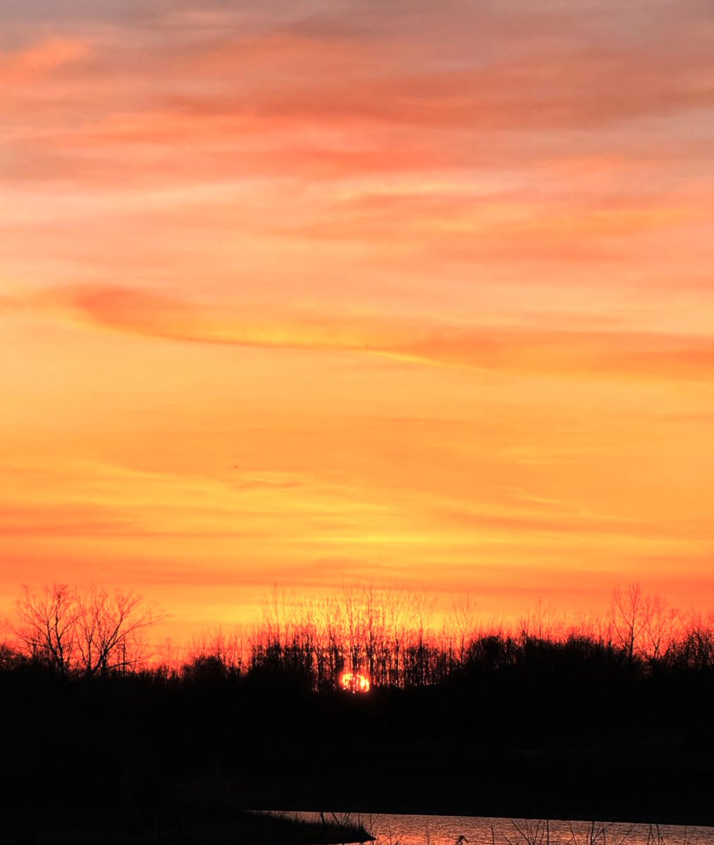 We never get tired of views like this. ❤️🧡💛

📸 <a href="/magesticsky/">Karen Martin</a>
📍 Buffalo Creek in Long Grove