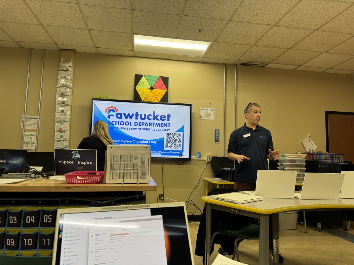 Samantha Goldman (@missgoldman19) on Twitter photo ZSpace training started! <a href="/PSDRI_Schools/">Pawtucket School Department</a> <a href="/PawtSchlsonRIse/">Pawtucket Schools- Office of Teaching & Learning</a> <a href="/nicfinelli/">Nic Finelli</a> <a href="/zSpace/">zSpace</a> #learning #zspace #training ZSpace training started! <a href="/PSDRI_Schools/">Pawtucket School Department</a> <a href="/PawtSchlsonRIse/">Pawtucket Schools- Office of Teaching & Learning</a> <a href="/nicfinelli/">Nic Finelli</a> <a href="/zSpace/">zSpace</a> #learning #zspace #training