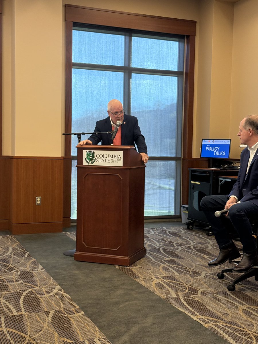 It’s go time <a href="/williamson_inc/">Williamson, Inc.</a> #policytalks and we have a good crowd <a href="/ColumbiaState/">Columbia State</a> , you can listen live on @wakm or watch on <a href="/WCTVnet/">WC-TV</a>