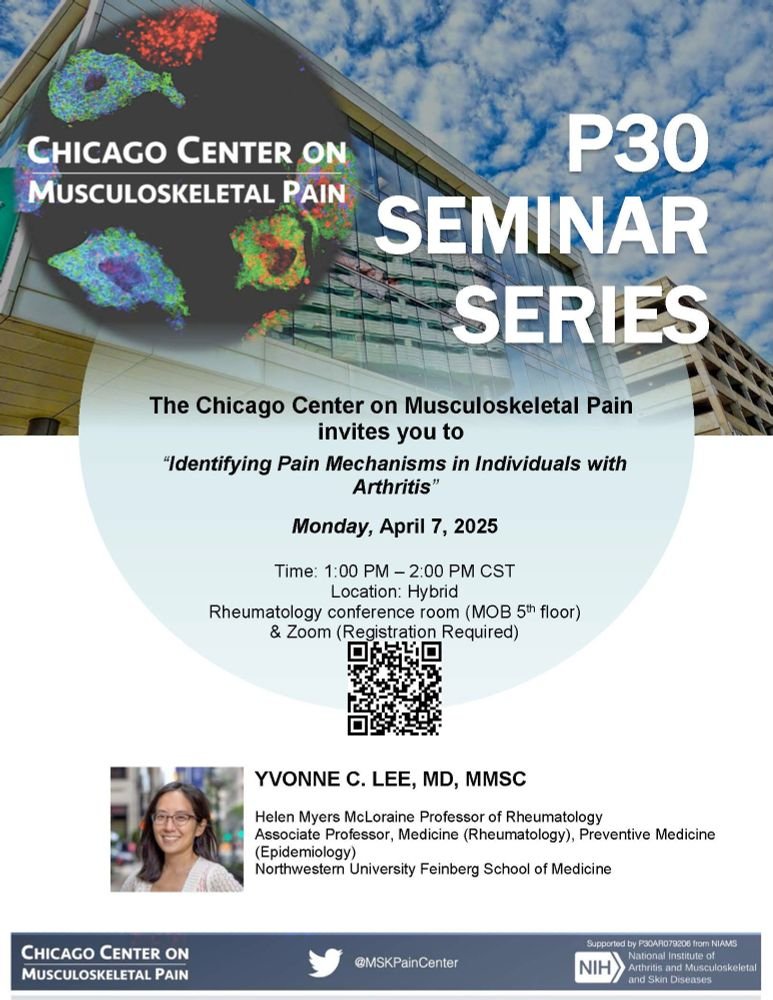 Please register to attend virtually- 1 pm CST April 7th. Dr Yvonne Lee!