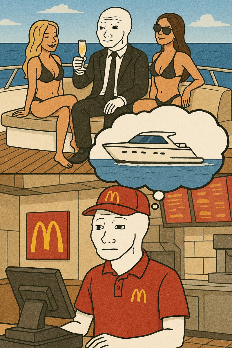 bbqcoin_bqc2012's tweet photo. Spot the difference. Wojak one bought $BQC the first memecoin in history at 300K$ MC. Second Wojak bought #SolanaMemeCoin Pump and dumps. Dont be Wojak number two.
#memecoinsol #Firstisfrist #viralmeme #BQC #memecoin1000x https://t.co/DntVNh9aik