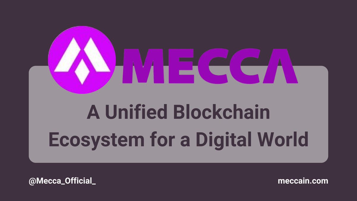 Mecca_Official_'s tweet photo. Unified Ecosystem!
MECCA connects shopping, gaming, webtoons, and payments into a blockchain-based value ecosystem, enabling seamless use of the MECCA token across diverse services.

Know more: https://t.co/ZlqVstBXau https://t.co/n1cL15ojFv