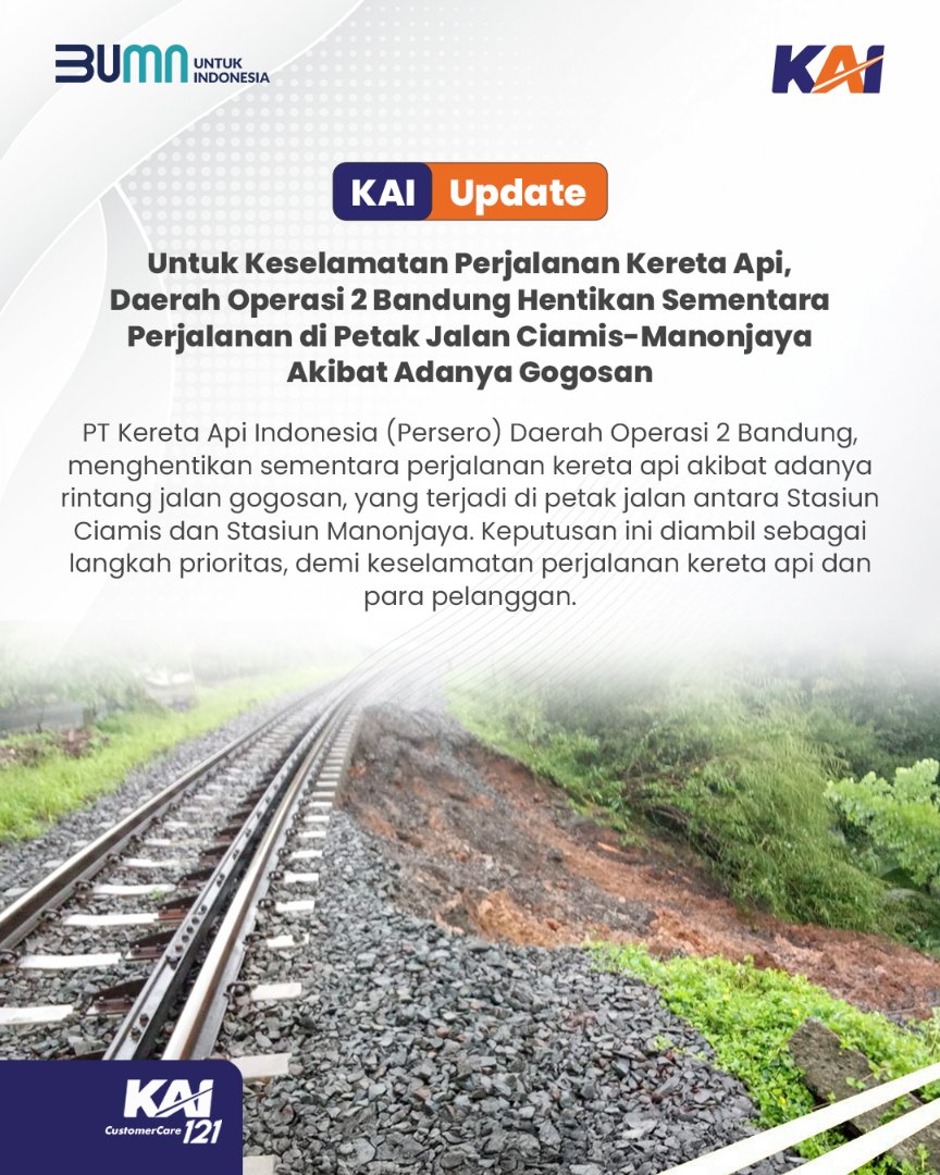 Kereta Api Indonesia tweet media