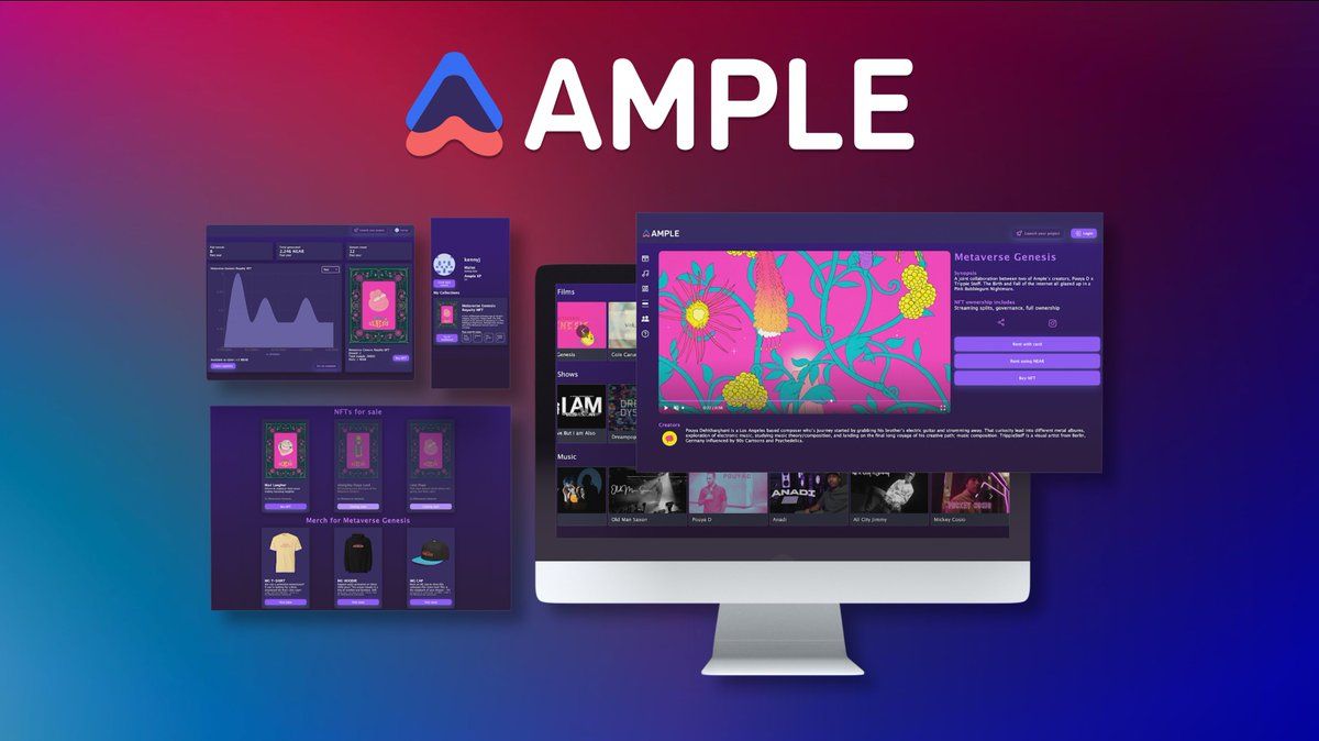 AmpleProtocol's tweet image. Get ⚡️AMPED⚡️ for our upcoming TGE 🔥 

Intellectual Property = $61T RWA opportunity, many ways to get involved 💡

🚀 April 8th, launchpad @FjordFoundry
👀 docs, team, deck + demos 
🎙 join TG + Discord = Alpha
📣 @IntractQuests campaign

✅linktree in bio 👀