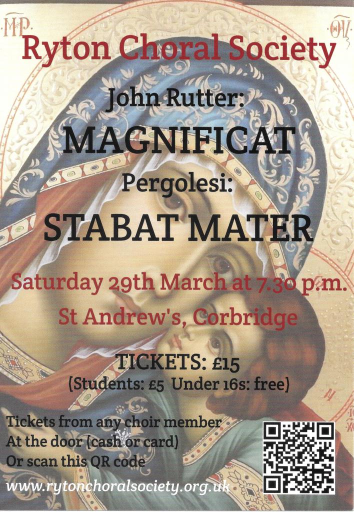 Tomorrow in #Corbridge #Northumberland near #Hexham Tickets available on door.