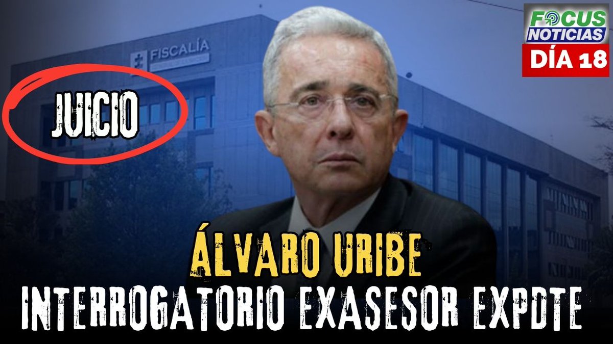 CanalFocusNot's tweet photo. 🔴Continùa Juicio al Expresidente Álvaro Uribe | Se reanuda la audiencia día 18. Jueza Sandra Liliana Heredia se mantiene frente al caso.
Este viernes, el juicio continuará con la declaración de Fabián Rojas , exasesor de la Unidad de Trabajo de Uribe. 
📲https://t.co/kpRsoIUC06 https://t.co/8dq1mYoJ22