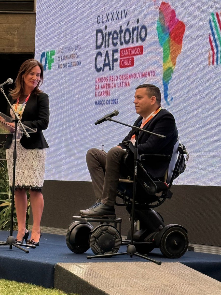 Ana Baiardi (@anabaiardi6) on Twitter photo El Director del área de Inclusión de CAF, <a href="/JuanPSalazarS/">Juan Pablo Salazar</a>, instó a los ministros y ministras de Hacienda a invertir en la inclusión de personas con discapacidad. También acompañó el evento Claudia Echeverry, presidenta y directora regional de Special Olympics Latinoamérica. El Director del área de Inclusión de CAF, <a href="/JuanPSalazarS/">Juan Pablo Salazar</a>, instó a los ministros y ministras de Hacienda a invertir en la inclusión de personas con discapacidad. También acompañó el evento Claudia Echeverry, presidenta y directora regional de Special Olympics Latinoamérica.