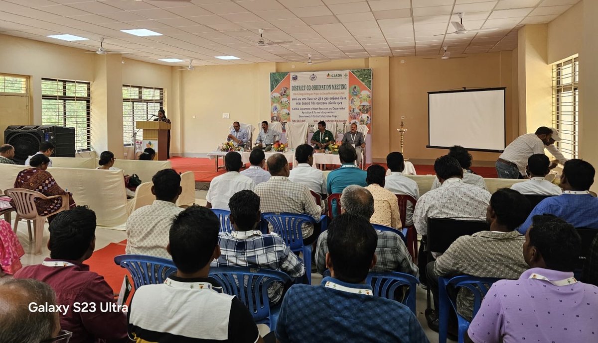 Kishor Behera (@drkishorbehera) on Twitter photo District Coordination Meeting at Keonjhar by ICARDA under OIIPCRA project, Govt.of Odisha promotes sharing and hearing on climate resilient pulse seed system <a href="/ICARDA/">ICARDA</a> <a href="/ShivKAgrawal/">Shiv Agrawal</a> <a href="/krushibibhag/">କୃଷି ବିଭାଗ, ଓଡ଼ିଶା</a> <a href="/OIIPCRA_OCTDMS/">OIIPCRA</a> District Coordination Meeting at Keonjhar by ICARDA under OIIPCRA project, Govt.of Odisha promotes sharing and hearing on climate resilient pulse seed system <a href="/ICARDA/">ICARDA</a> <a href="/ShivKAgrawal/">Shiv Agrawal</a> <a href="/krushibibhag/">କୃଷି ବିଭାଗ, ଓଡ଼ିଶା</a> <a href="/OIIPCRA_OCTDMS/">OIIPCRA</a> 