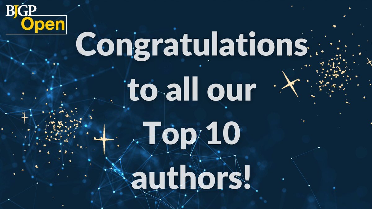 BJGP Open Journal tweet media