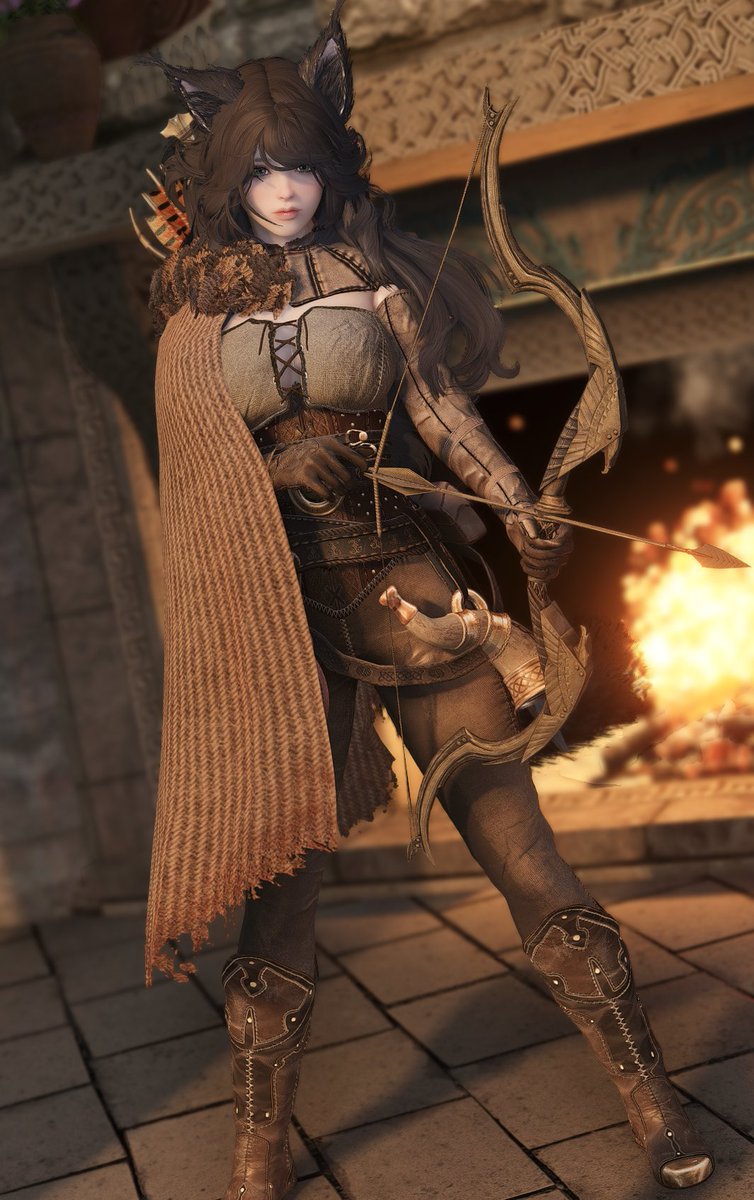 DD - Sigrin Silver Fox armor😋
#skyrimSE