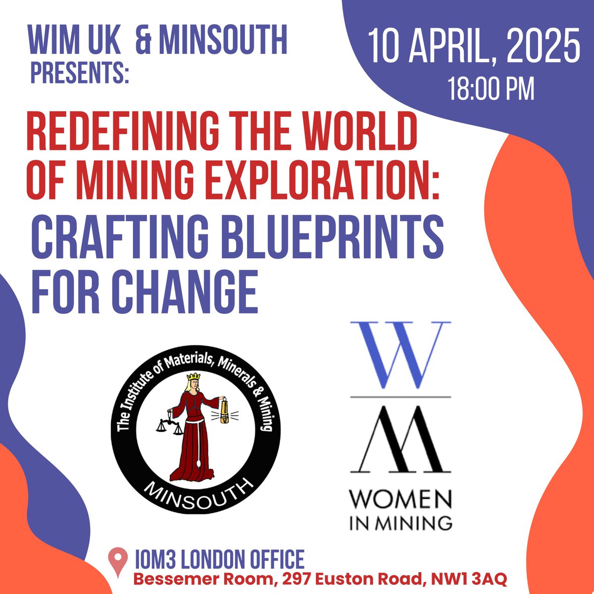 Join us for a Fireside Chat.
🔗 Register Here: 

…rldminingexploration.eventbrite.co.uk 

Don't miss the chance to gain valuable insights into the future of mining exploration! 

#Mining #WomenInMining #MinSouth #Leadership #Sustainability #MiningExploration